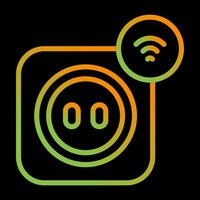 Smart Plug Vector Icon