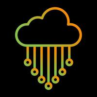 Cloud Integration Vector Icon