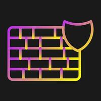 Firewall Vector Icon