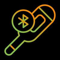 Bluetooth Thermometer Vector Icon