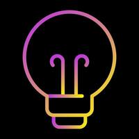 Lightbulb Vector Icon