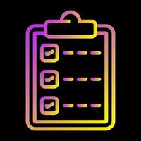 Checklist Vector Icon