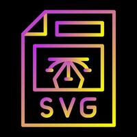 svg archivo vector icono