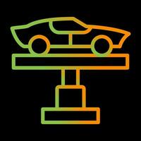 Car Lifter Vector Icon