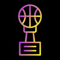 icono de vector de baloncesto