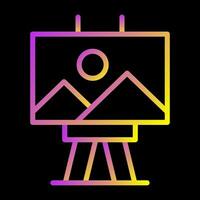 Canvas Vector Icon