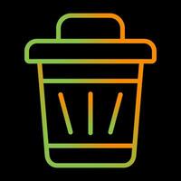 Trash Vector Icon