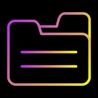 Folder Open Vector Icon