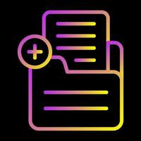 Document Add Vector Icon