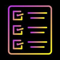 Task list Vector Icon