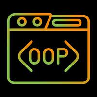 OOP Vector Icon