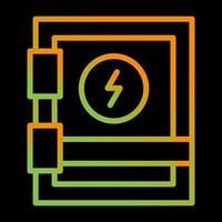 Electrical Panel Vector Icon