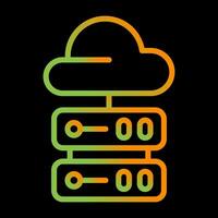 Cloud Computing Vector Icon