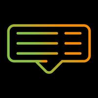 Comment Vector Icon
