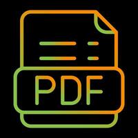 Pdf Vector Icon