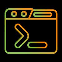 Command Prompt Vector Icon