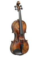 Violin isolated on transparent background, created with generative AI png