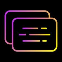 Document Insert Section Vector Icon