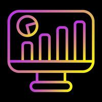 Data driven Design Vector Icon