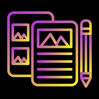 High Fidelity Prototyping Vector Icon
