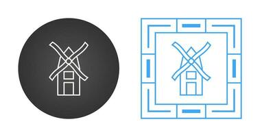 Windmill Vector Icon