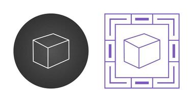 Cube Vector Icon