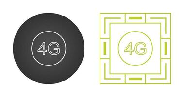 icono de vector 4g