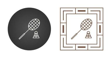 Badminton Vector Icon