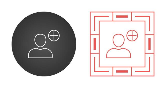 crear icono de vector de usuario