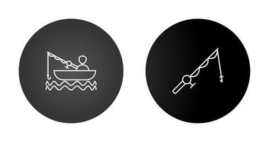 Fishing Rod Vector Icon