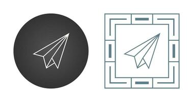 Paper Plane Vector Icon