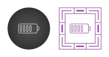 Full Battery Vector Icon