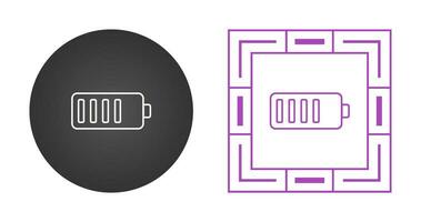 Full Battery Vector Icon