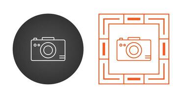 icono de vector de cámara de fotografía