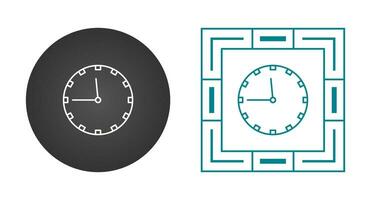 Wall Clock Vector Icon
