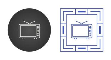 icono de vector de television