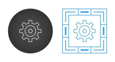 icono de vector de configuración