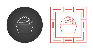 Cup Cake Vector Icon