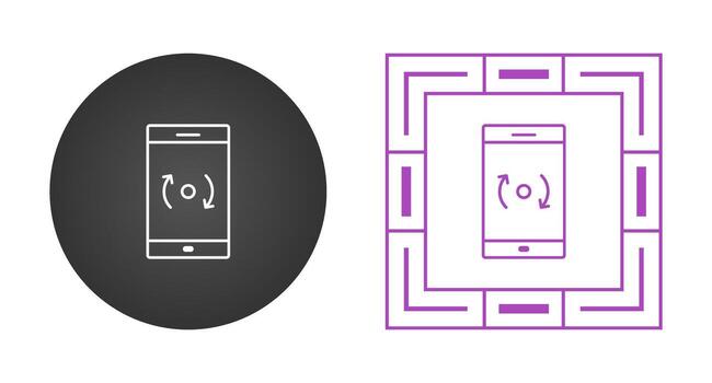 icono de vector de copia de seguridad y reinicio
