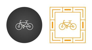 icono de vector de bicicleta