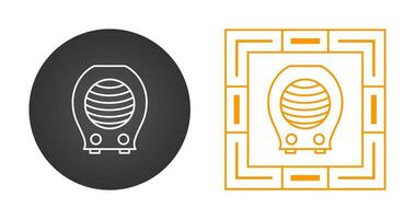 Fan Heater Vector Icon