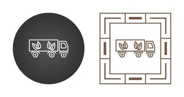 Eco friendly Truck Vector Icon