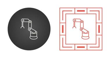 Industrial Robot Vector Icon