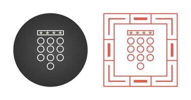Passcode Lock Vector Icon