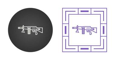 Machine Gun Vector Icon