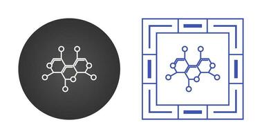 Molecule Structure Vector Icon