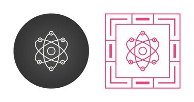 Atom Structure Vector Icon