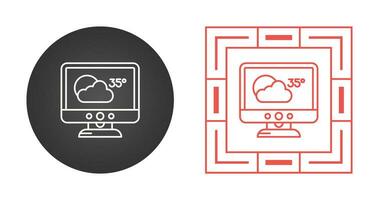 Weather Forecast Vector Icon