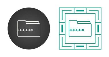 Zip File Vector Icon
