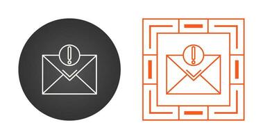 Urgent Mail Vector Icon